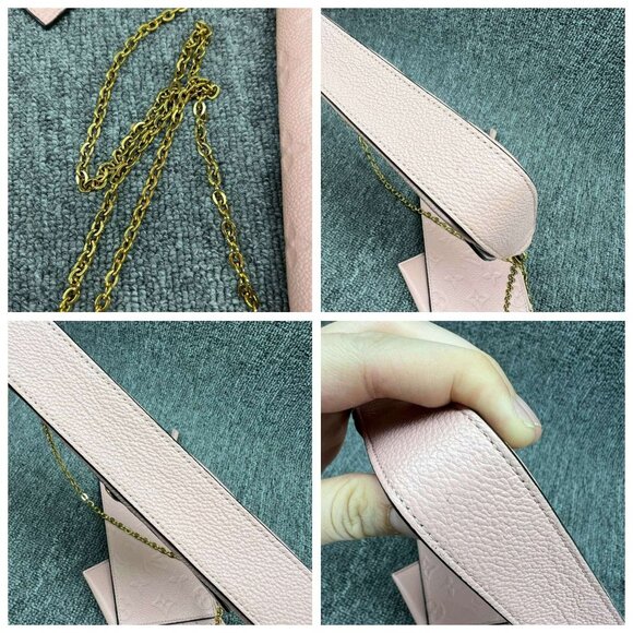 100% Authentic Louis Vuitton Pochette Felice W/Pouch Monogram Leather Bag - Picture 16 of 16